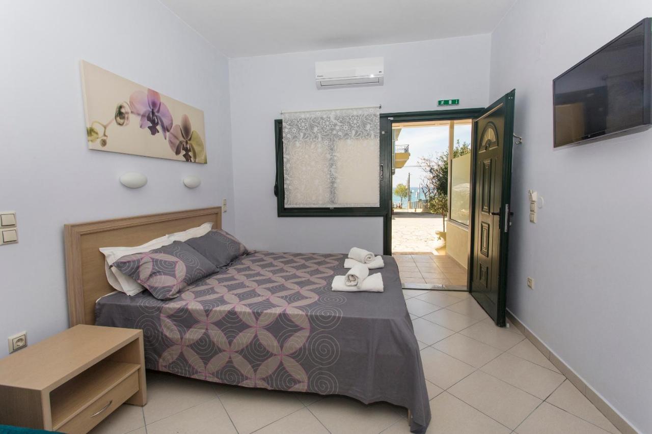 Hotel Loukas Vrachos ปาราเลีย วราชู ภายนอก รูปภาพ