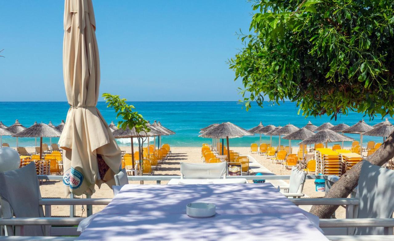Hotel Loukas Vrachos ปาราเลีย วราชู ภายนอก รูปภาพ